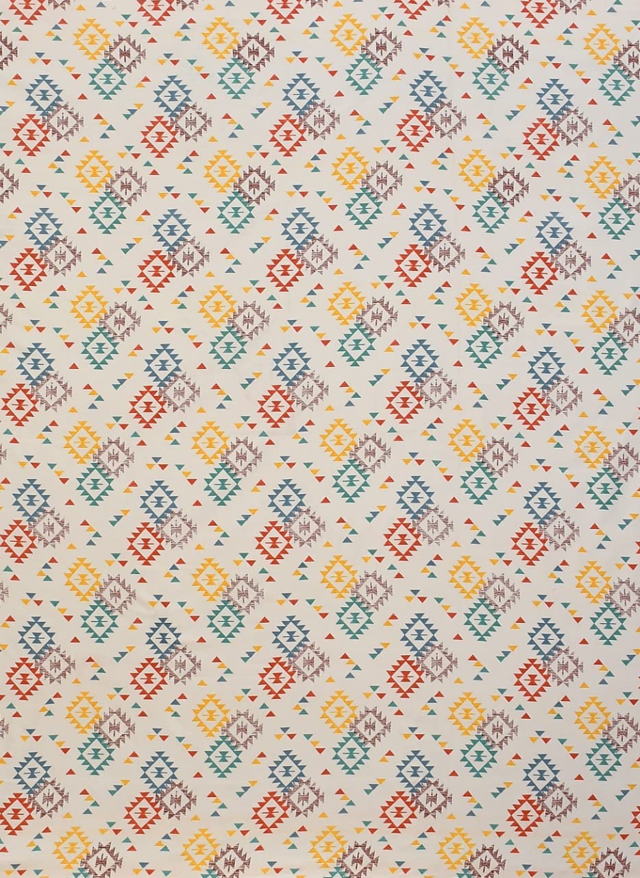 Modern Elegant Geometric Design 8-Piece Diwan Cover Set