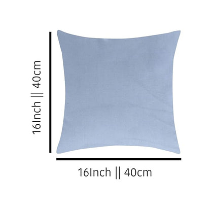 Elephant Motif Cushion Covers – Set of 5 (16x16 Inches)