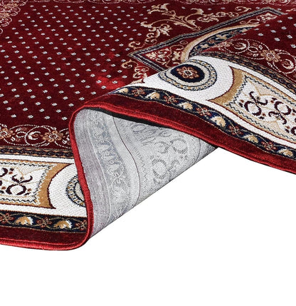 Traditional Multi-Purpose Jhelum Carpet – Maroon (4x6 Feet)