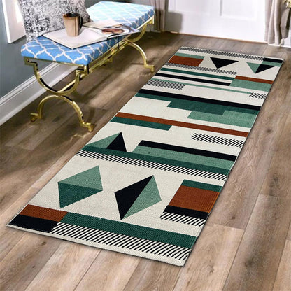100% Cotton Printed Carpet Runner – 2x5 Feet
