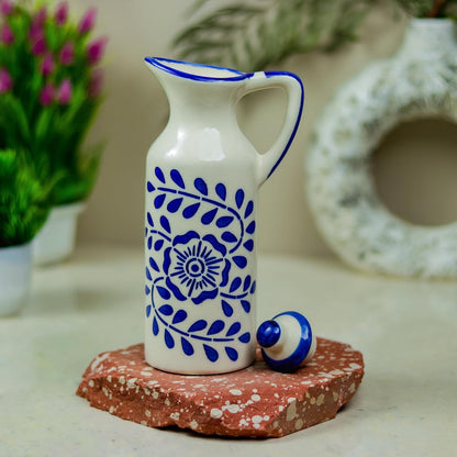 Handmade Ceramic Cooking Oil Dispenser Bottle 500 ml (Set of 2)