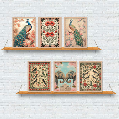 Madhubani Pichwai Wall Painting for Living Room & Bedroom