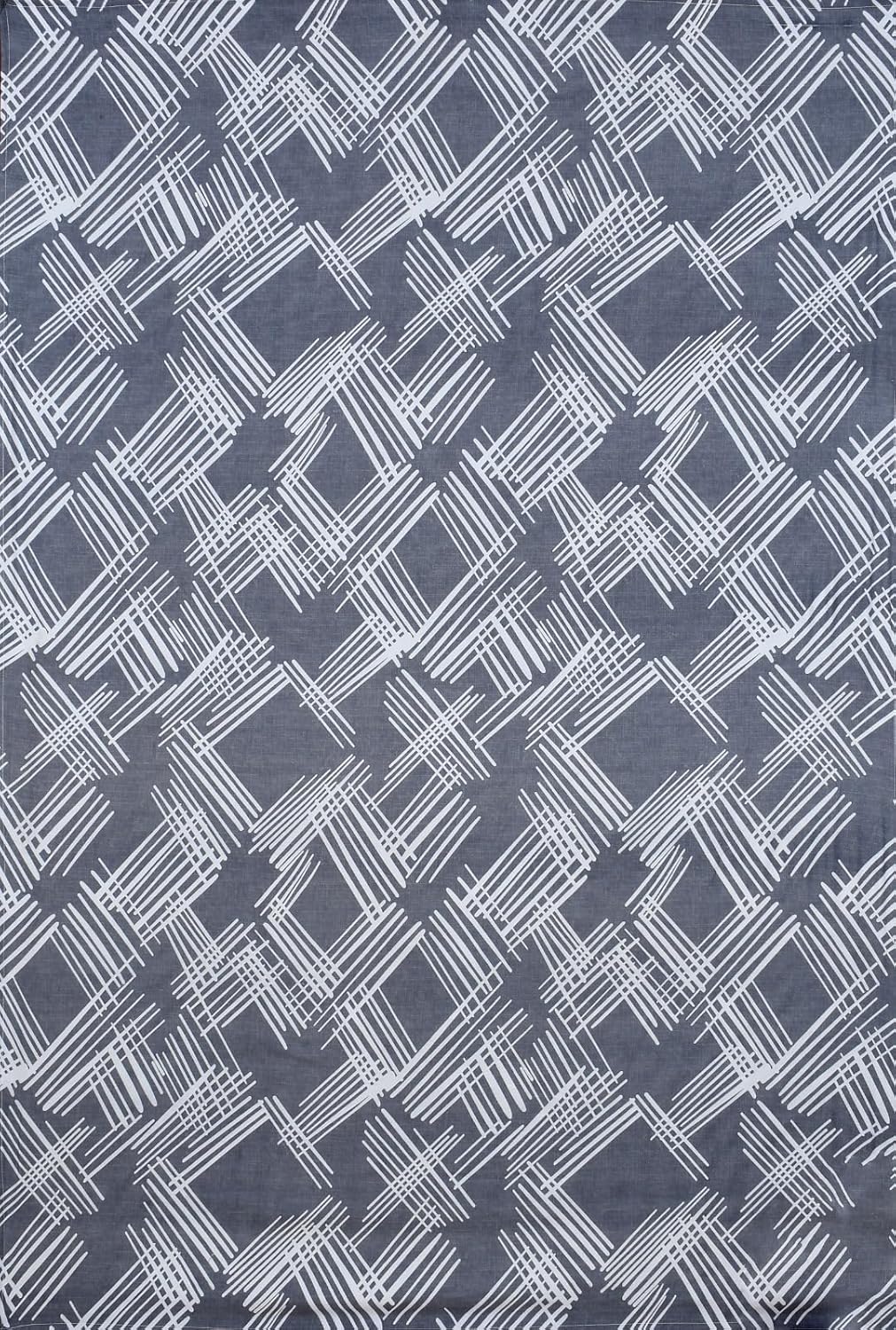 Classic Geometric Printed Diwan Cover Set – 8 Pieces