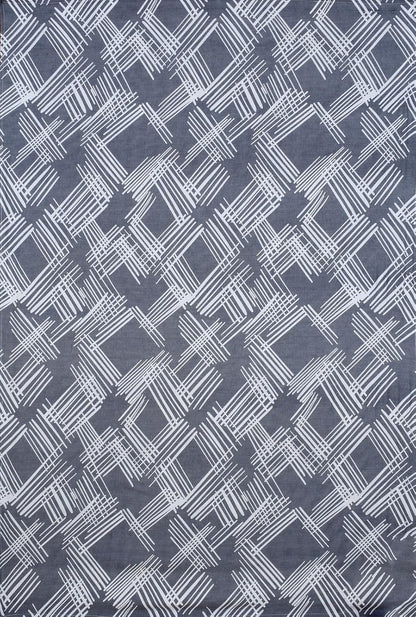 Classic Geometric Printed Diwan Cover Set – 8 Pieces