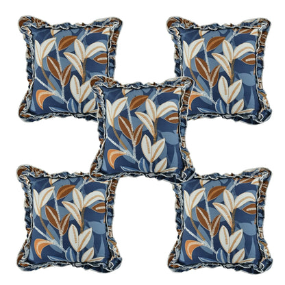 Frillora Premium Cotton Diwan Set -  8-Piece