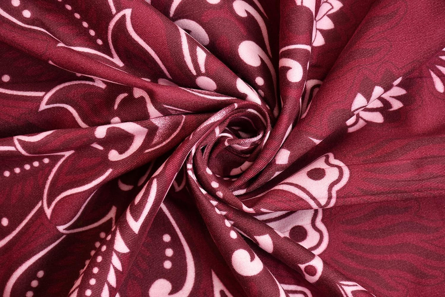 Mandala Pattern Premium 3D Printed Diwan Set 8-Piece