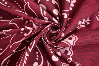 Mandala Pattern Premium 3D Printed Diwan Set 8-Piece