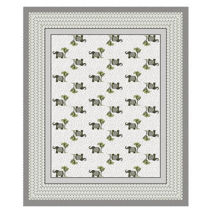 EthniSoft Pure Cotton King Size Bedsheet Set