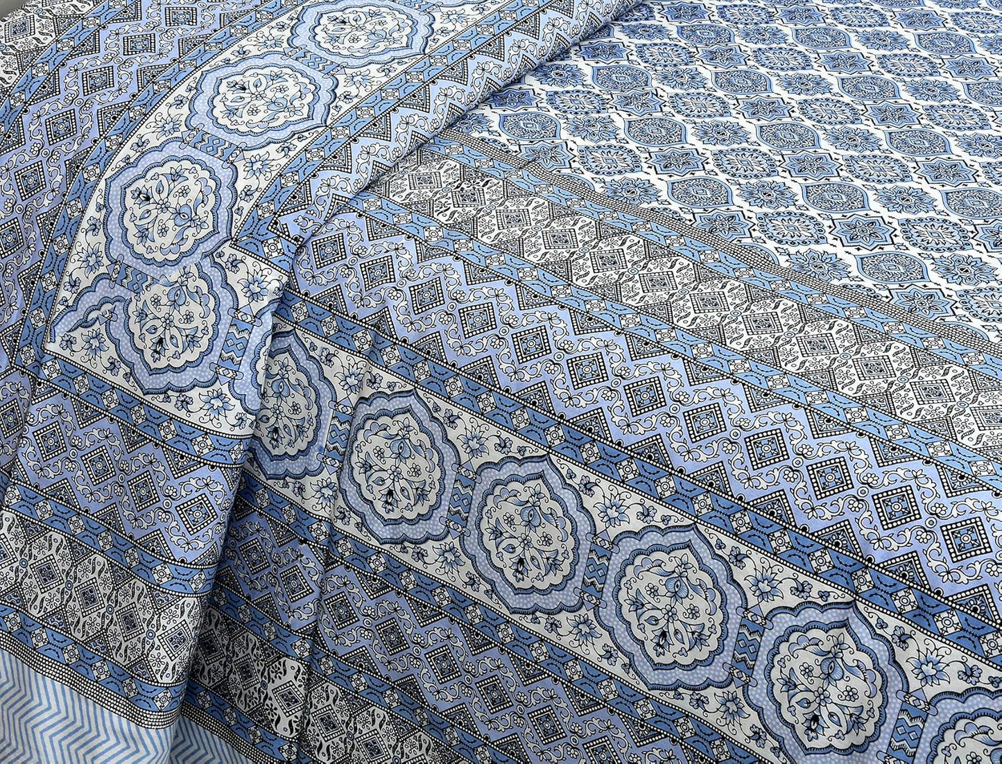 RoyalWeave 300 TC Cotton King Size Bedsheet Set