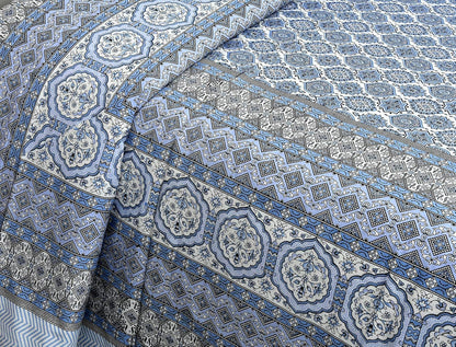 RoyalWeave 300 TC Cotton King Size Bedsheet Set