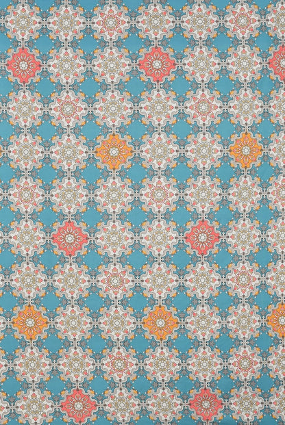 Classic Premium Printed Glace Cotton Diwan Set 8 Pieces