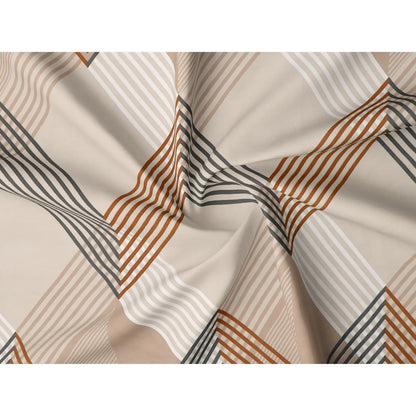 Royal Weave – 5 Piece Embroidered Glace Cotton Bedsheet Set