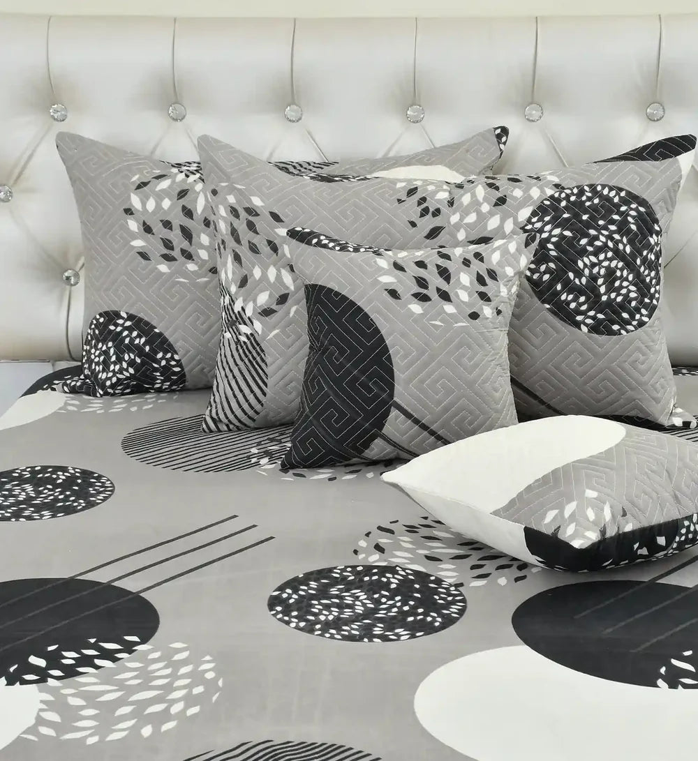 Luna Premium Quilted Bedding Set King Size 5-Piece