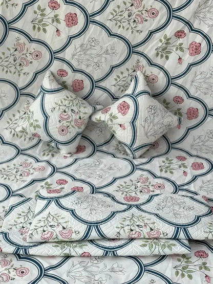 Luxor Home 5-Piece Embroidered Bedsheet Set – King Size