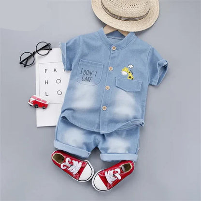 Mini Denim Days – Baby & Kids Summer Set