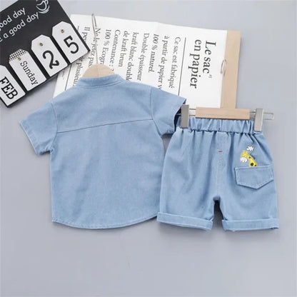 Mini Denim Days – Baby & Kids Summer Set